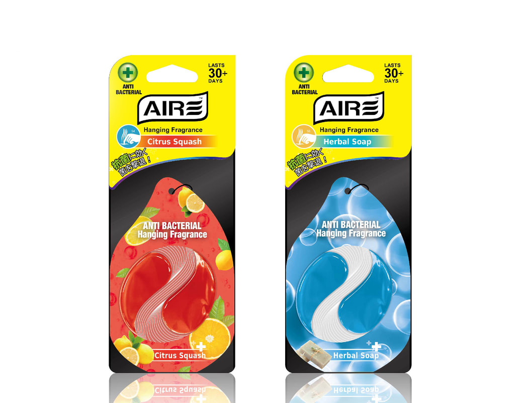 AIRE Auto Fragrance - Antibacterial Hanging Fragrance