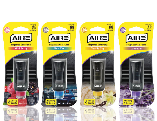 AIRE Auto Fragrance - Car Vent Pump